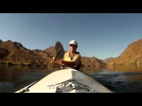 Kayak Skill - Turning a Buoy with the Cross Bow Rudder