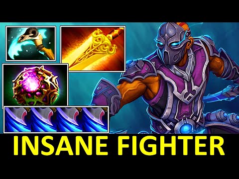 INSANE FIGHTER [ ANTI-MAGE ] SUPER STRONG CARRY WITH NEW META