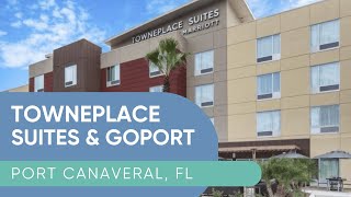 GoPort & TownePlace Suites by Marriott Titusville Room Tour | Port Canaveral Cruises