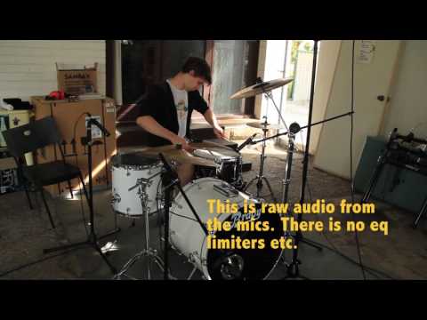 14" by 8"Jarrah Ply Brady Snare - Rare Drums Sound Test #2