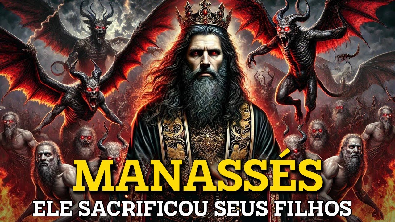 🌟MANASSÉS  - O Rei Maligno Que Matou o Profeta Isaías e Sacrificou Seus Próprios Filhos