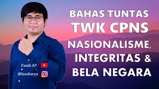Download lagu SIKAT TUNTAS!! NASIONALISME, INTEGRITAS, BELA NEGARA TWK SKD DIDKIN CPNS SEKOLAH KEDINASAN PART 1 mp3