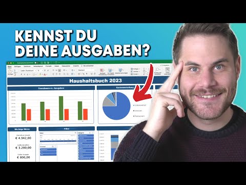 Excel Haushaltsbuch inkl. Dashboard für 2024 erstellen 📊