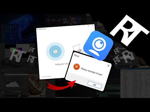 iVCam can't install - Error Please Reinstall iVCam - iVcam not working