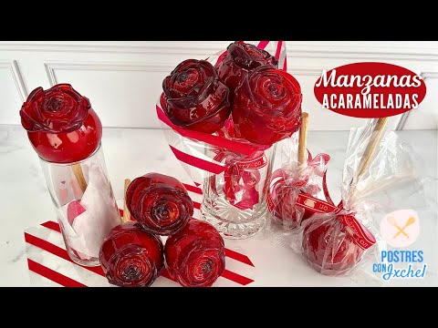 MANZANAS ACARAMELADAS CON 4 INGREDIENTES | ESPECIAL DÍA DE LA MADRE | POSTRES CON IXCHEL