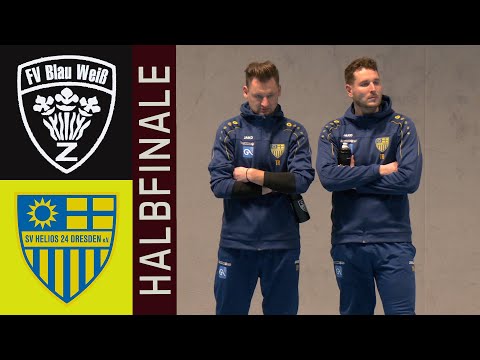 Halbfinale / Hallenmasters / Blau Weiß Zschachwitz vs SV Helios 24 Dresden