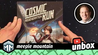 Cosmic Run: Regeneration - Unboxing