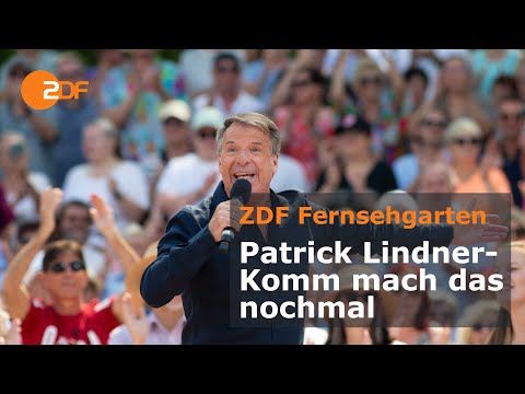 Patrick Lindner – „Komm mach das nochmal“ | ZDF-Fernsehgarten