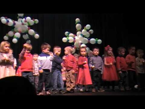 Griffin's daycare Christmas program 2013 (group this little light of mine)