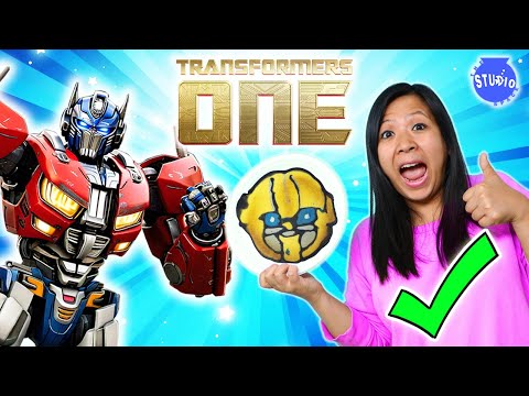 Transformers OPTIMUS PRIME Judges Pancake Art Challenge! WINNER gets FREE TICKETS!