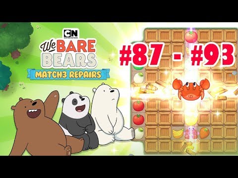 We Bare Bears: Match 3 Repairs Level 87 - 93 PLAY NOW (Cartoon Network Games)