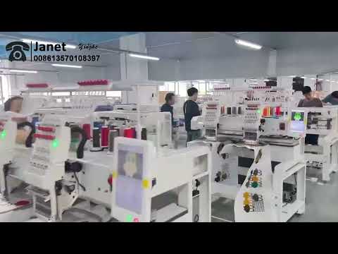 Yinghe embroidery machine production line