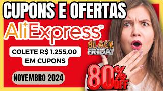 ????(NOVO)80%OFF: CUPOM ALIEXPRESS, Black Friday, Primeira Compra, 2024, Válido, HOJE,  Novos Usuários