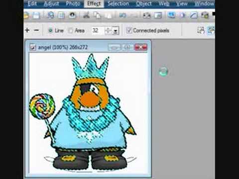 Ulead PhotoImpact X3- Outlining Images