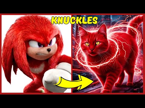 SONIC THE HEDGEHOG 3: Cats Edition 🐱 | Knuckles, Shadow & Tails’ Favorite Snacks, Drinks & Movies!