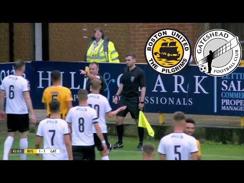 Boston United v Gateshead - Penalty Incidents