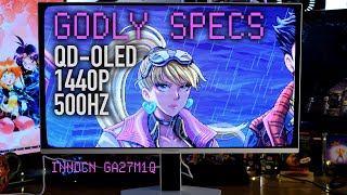 500Hz QD-OLED. Godly. INNOCN GA27M1Q 1440p Gaming Monitor