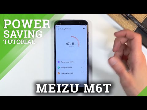 How to Switch On Battery Saver in Meizu M6T - Enable Power Saving Mode