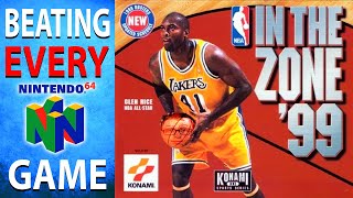 Beating EVERY N64 Game - NBA In The Zone '99 (126/394)