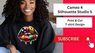 Print Then Cut Tutorial | Silhouette Studio 5 and Cameo 4 | Inkjet & Sublimation Vinyl
