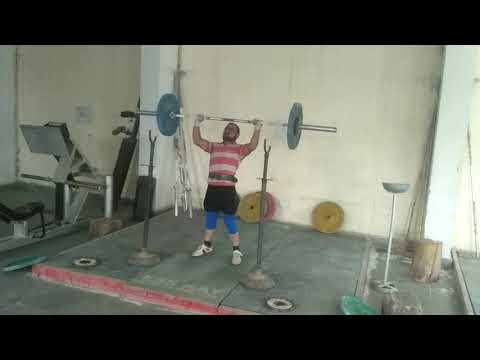 🏋️Clean grip🏋️ shoulder press 67 kg 🏋️🏋️🇮🇳🇮🇳😎😎
