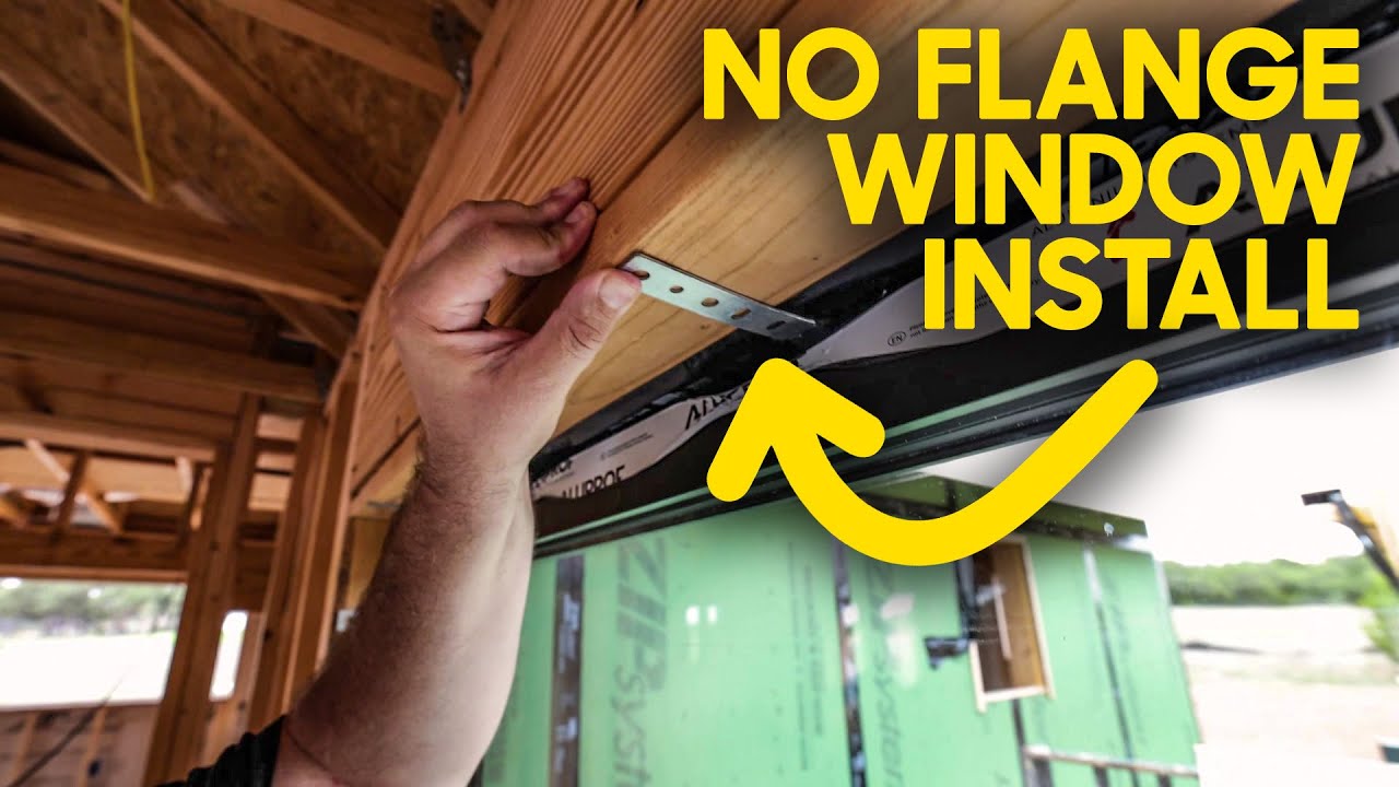 Europese ramen zonder flens... Installatiehandleiding