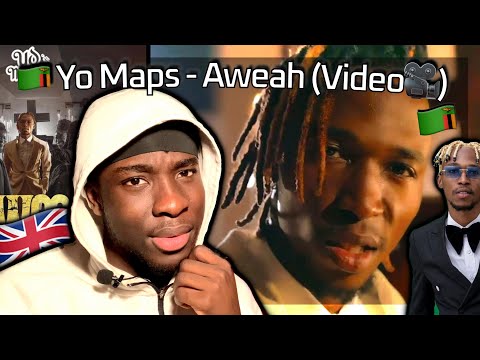 Is YO MAPS Zambia’s Best?🔥| AWEAH (Official Video) - Yo Maps REACTION | UK 🇬🇧 (Zambian Music)