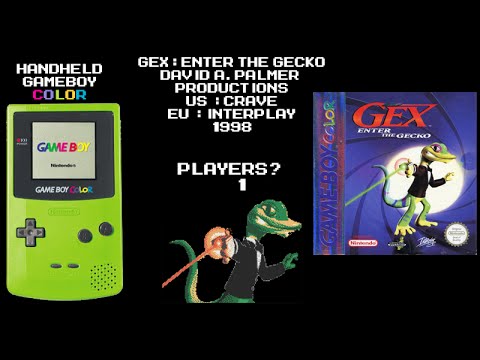 Gex : Enter the Gecko Game Boy