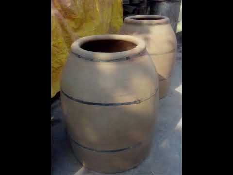 Gold Stainless steel Body Medium Tandoor