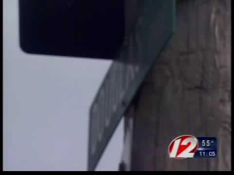 North Providence brick attack