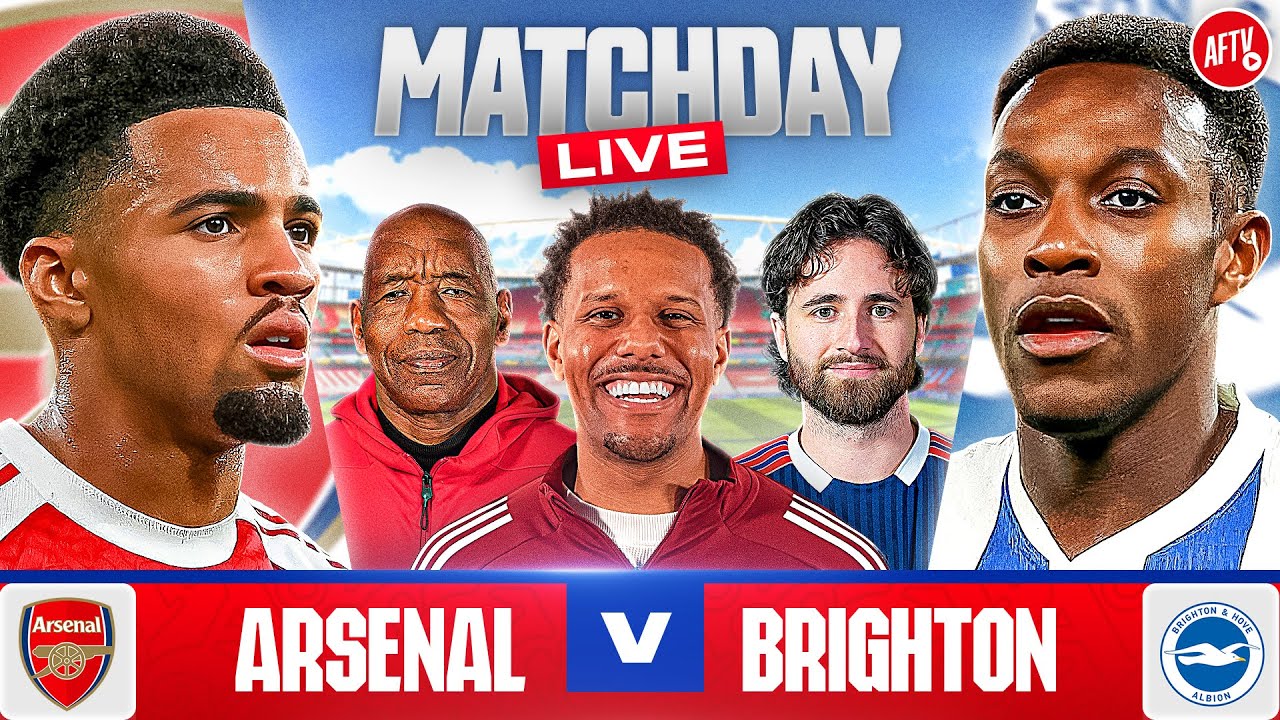 Arsenal 2-0 Brighton | Match Day LIVE | EFL Cup