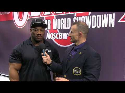 Interview Dexter Jackson in 2015 Olympia Moscow