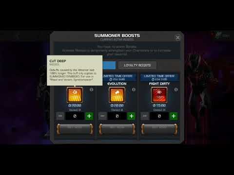 How to defeat Symbiote Supreme in 18 hits with 2 buffs!! - Marvel Contest of Champions