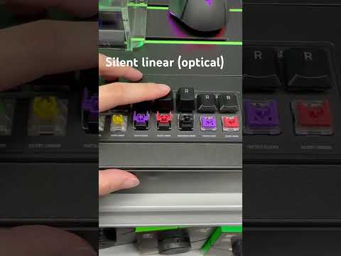 How they sound🔉? Tactile Clicky | Silent Linear | Adjustable Linear | Low Profile #keyboard
