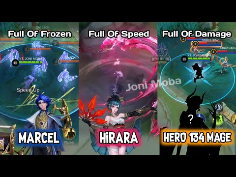 3 NEW HERO - RELEASE SCHEDULE / JADWAL RILIS - MARCEL SUPPORT, HIRARA ASSASSIN, HERO 134 MAGE - MLBB