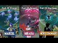 3 NEW HERO RELEASE SCHEDULE JADWAL RILIS MARCEL SUPPORT HIRARA ASSASSIN HERO 134 MAGE MLBB