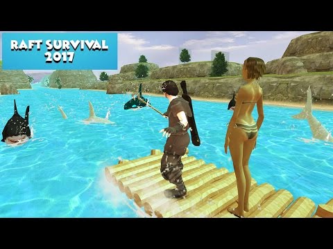 Raft Ocean Survival Video