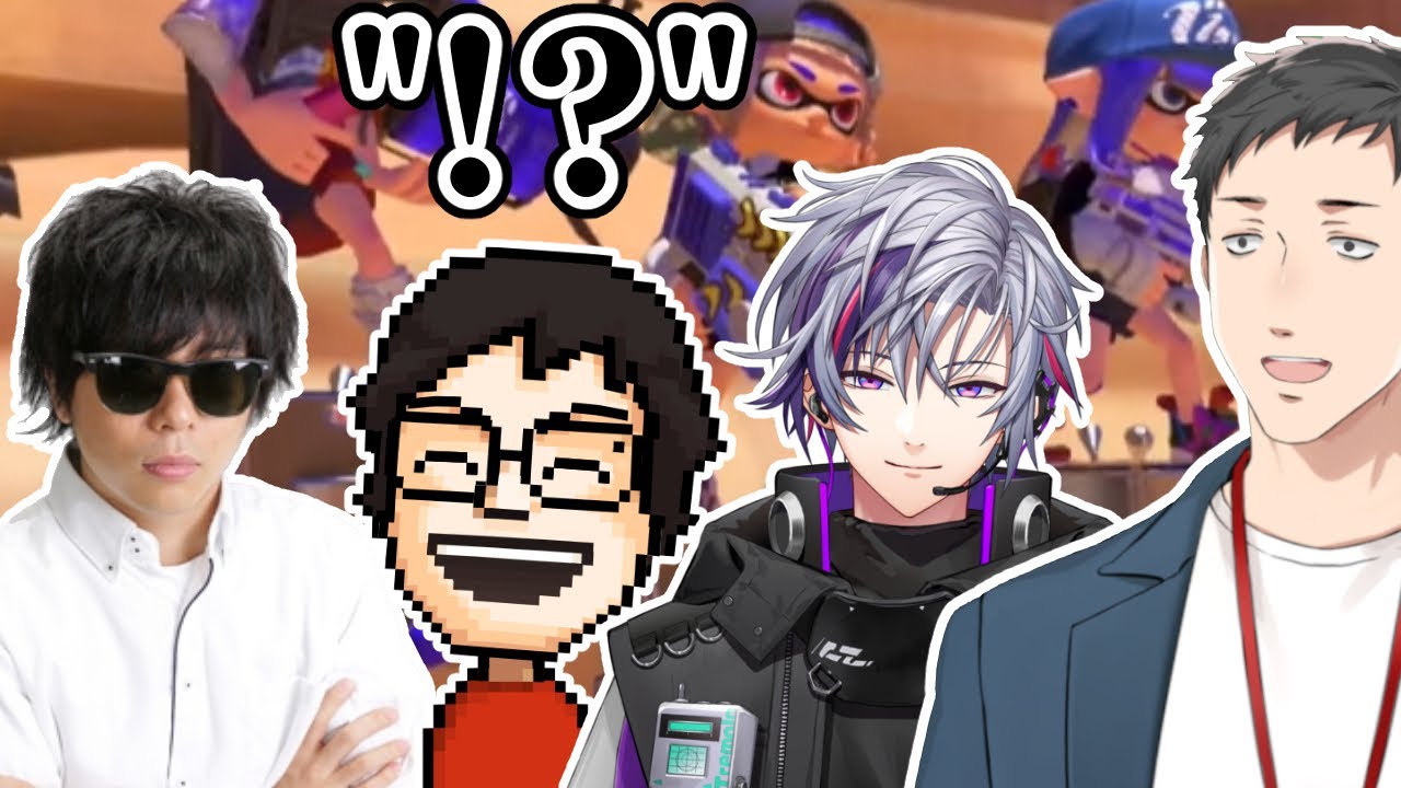 【スプラトゥーン3】凄いコラボにジェッパマン緊急出動!!【社築/不破湊/もこう/P-P/にじさんじ】