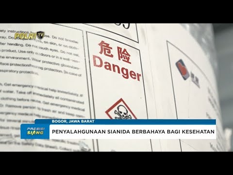 BARESKRIM POLRI UNGKAP PERDAGANGAN ILEGAL SIANIDA DI JAWA TIMUR