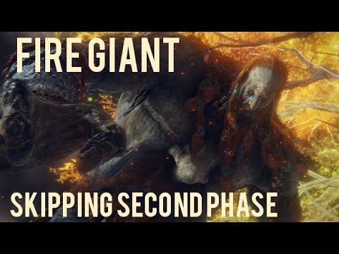 Fire Giant Exploit | Skipping second phase in ELDEN RING