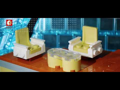 Конструктор Sembo Block «Сингапурский Торговый центр» 601099 / 2531 деталь