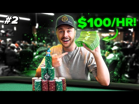 Making $100/Hour Playing Low Stakes Poker (Episode 2)