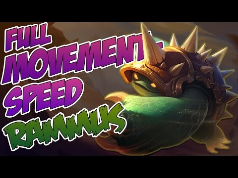 Full Movement Speed Rammus "Over 1000"