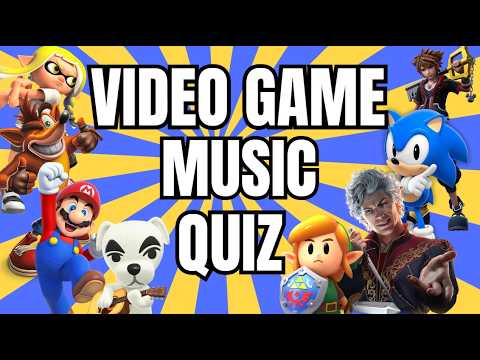 VIDEO GAME MUSIC QUIZ - 100 SONGS, 10 SECONDS EACH