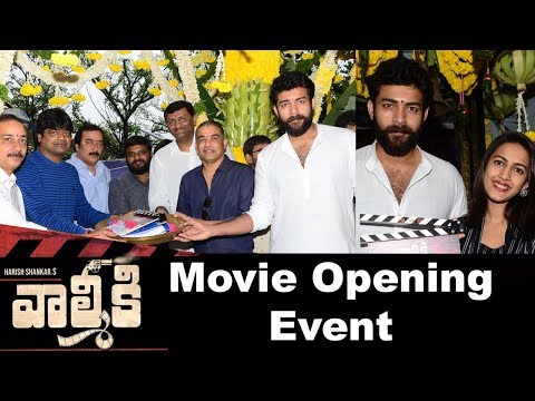 Varun Tej's Valmki Movie Opening Event 