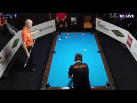 Martin Poguntke vs Nick van den Berg - 10 Ball - German Tour Finale 2015/2016 powered by REELIVE