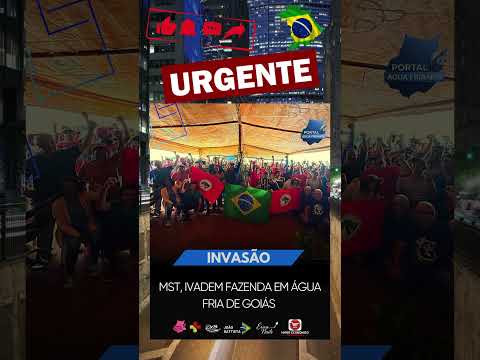 MST ocupa área de fazenda em Água Fria de Goiás