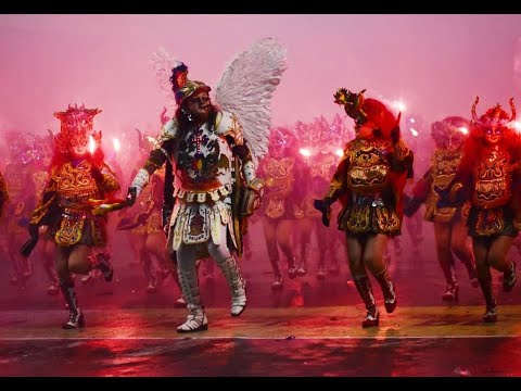 DIABLADA FERROVIARIA - CARNAVAL DE ORURO 2024 BOLIVIA