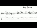 George Benson - Blue bossa ( guitar solo tab )