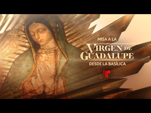 Misa a la Virgen de Guadalupe desde la Basílica de Santa María en Ciudad de México